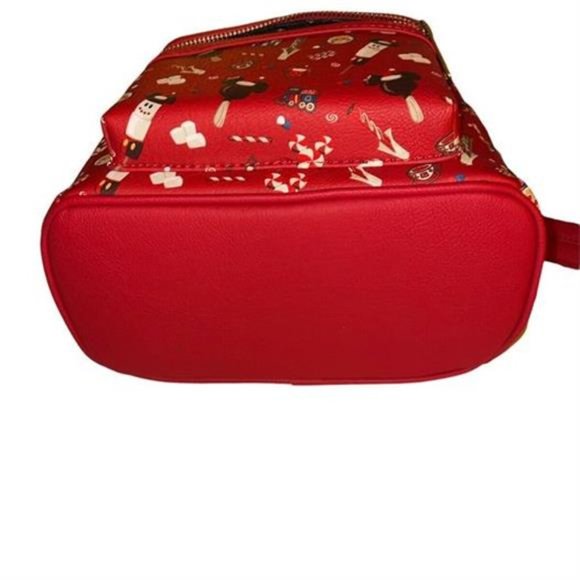 2021 Disney Parks Christmas Loungefly Happy Holidays Snacks Treats Backpack main image 6